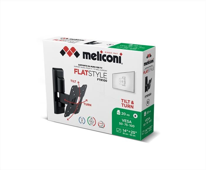 Meliconi Supporto Tv 580454-nero