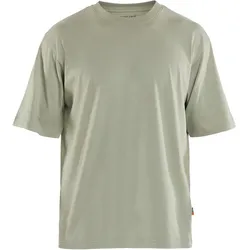 T-Shirt Loose Fit "3429" - 4XL - grün