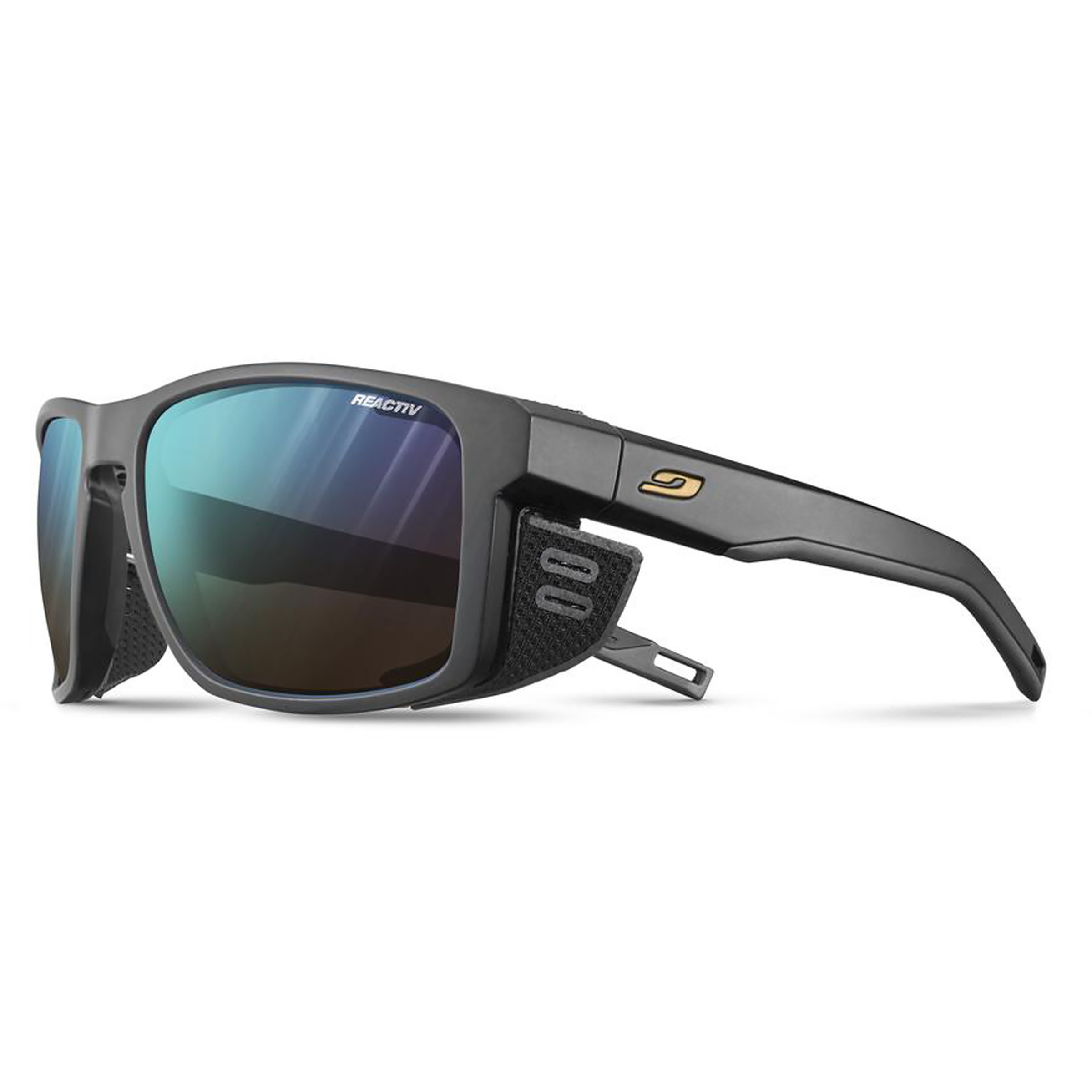 Julbo Shield Reactiv High Mountain 2-4 Sportbrille Sportbrillen & Sportsonnenbrillen schwarz Camping