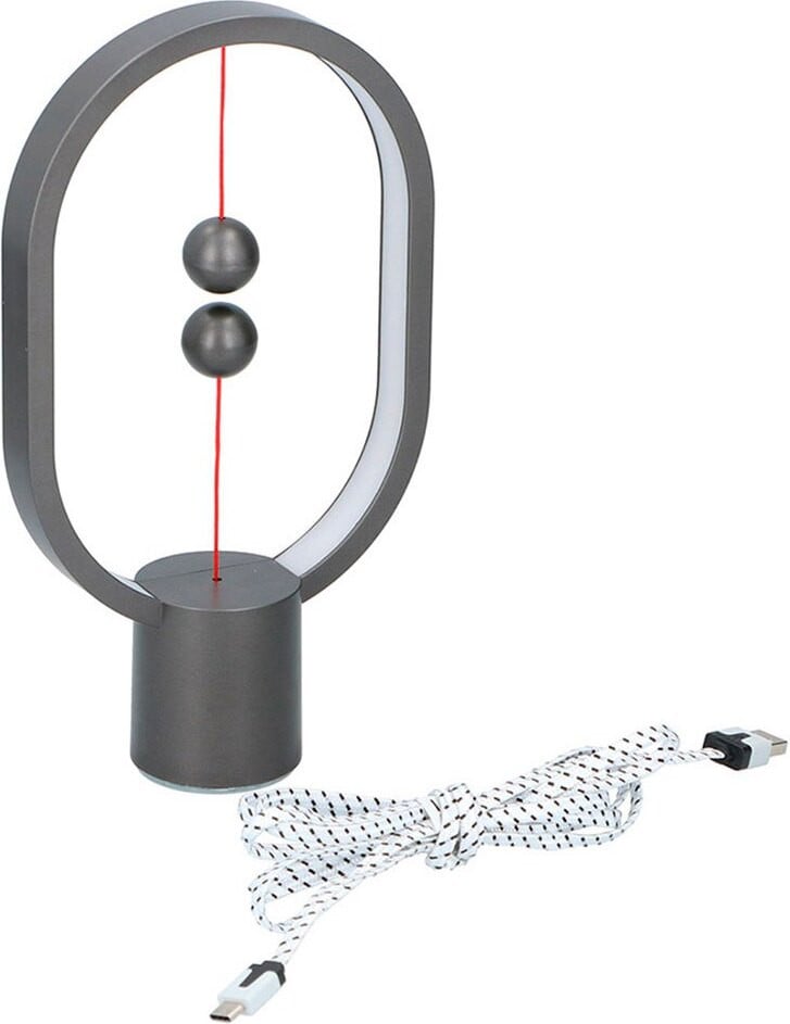 Grundig Magnetische LED-lamp, grijs, USB