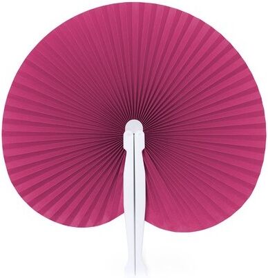 Éventail publicitaire pliable Stilo fuchsia