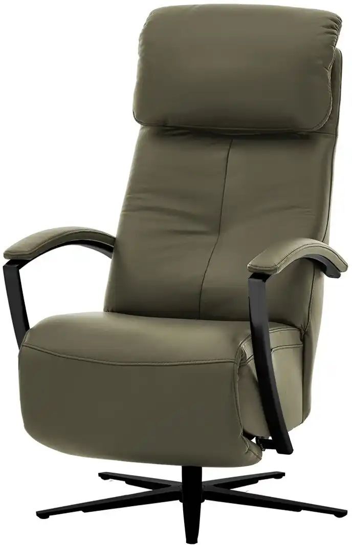 Hukla Relaxsessel Leder Pierre ¦ grün