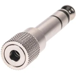 4x Bemero BA2001 (Klinkenadapter), Audio Adapter, Silber