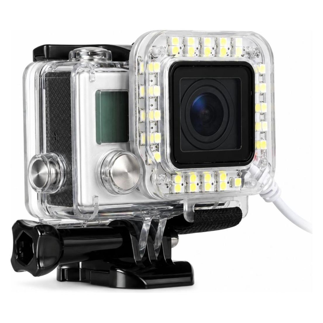PowerGuard LED Ringlicht USB für GoPro Hero 3 3+ 4 (00016378)