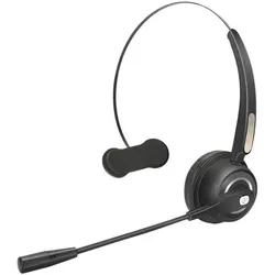 MediaRange Kabelloses Mono-Headset »MROS305« schwarz