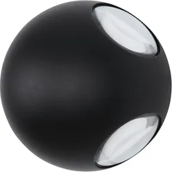 Außenleuchte SLICE (D 11 cm) - schwarz - D 11 cm