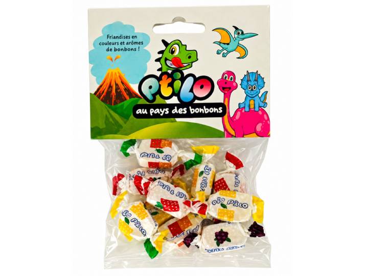 PTILO Bonbons Fruits Scht 53g