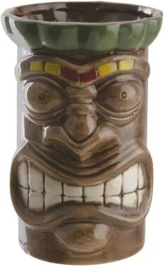 Paderno Tiki mug in ceramica 550 ml Marrone