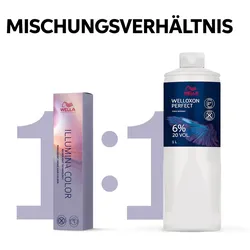 Wella Illumina Color Haarfarbe  7/53 Mittelblond Mahagoni-Gold