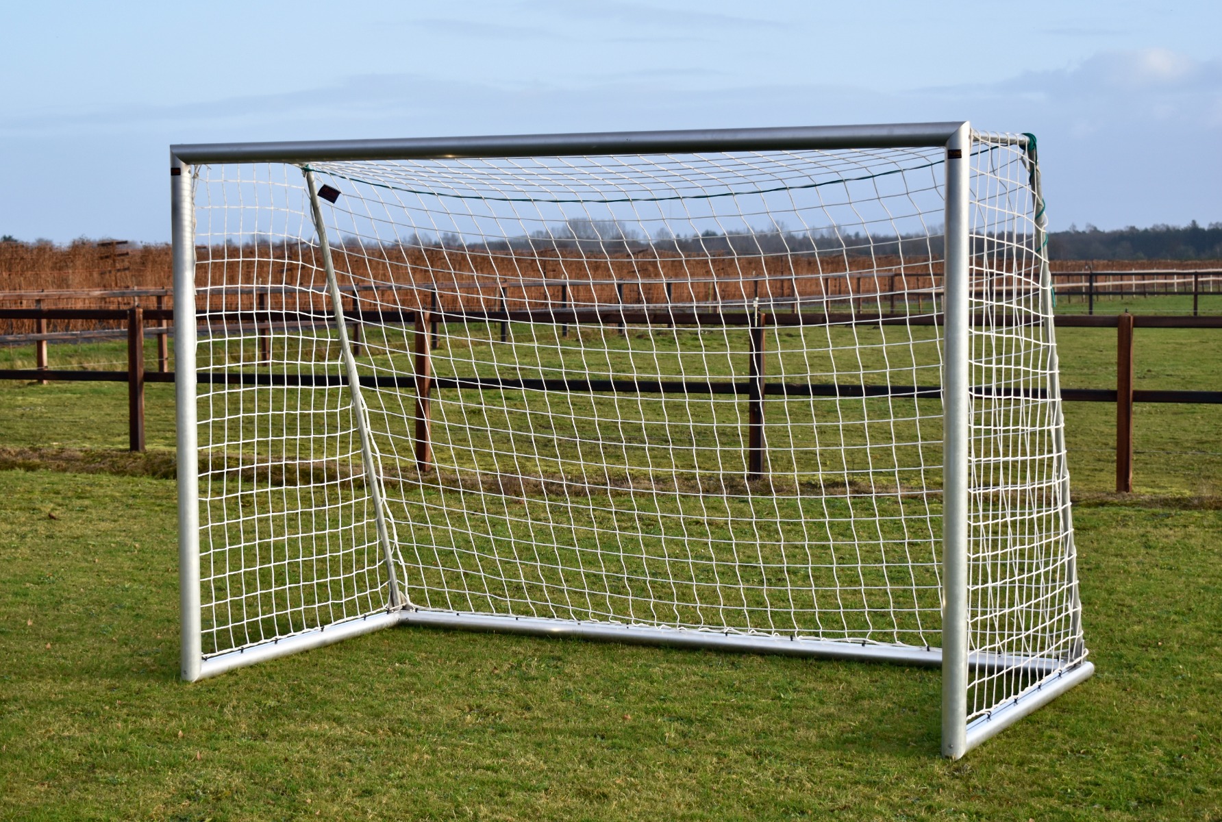 2* Aluminium Soccer Goal (set) - 300x200 - Professional