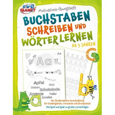 Motivations-Übungsheft - Buchstaben schreiben und Wörter lernen ab 5 Jahren: Der, Paperback von Emma Lavie, EoB, 978-3-9893513-0-1