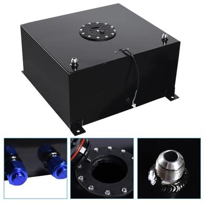Aluminum Fuel Cell Tank With Level Sender Top Feed Racing Fuel Cell For Drift And Performance Cars Aluminum Fuel Cell Tank With Level Sender Top Feed Racing Fuel Cell For Drift And Performance Cars