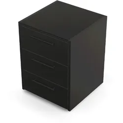 Brabura CT 60 Schubladenmodul - Nero Zimbabwe / Anthrazit / Matt schwarzer Griff