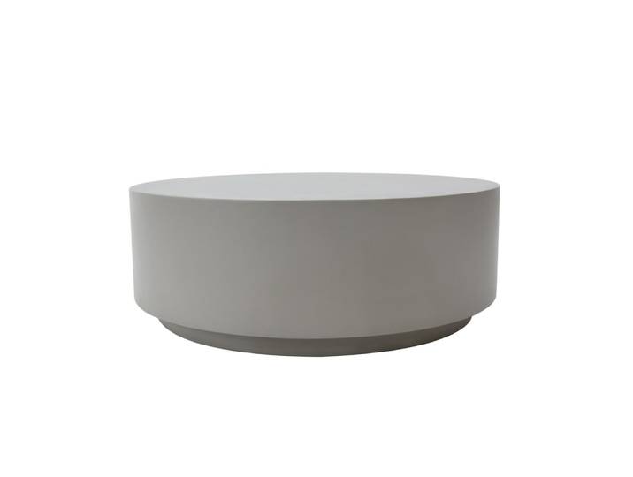 Table basse rome grande en béton 101x101x36