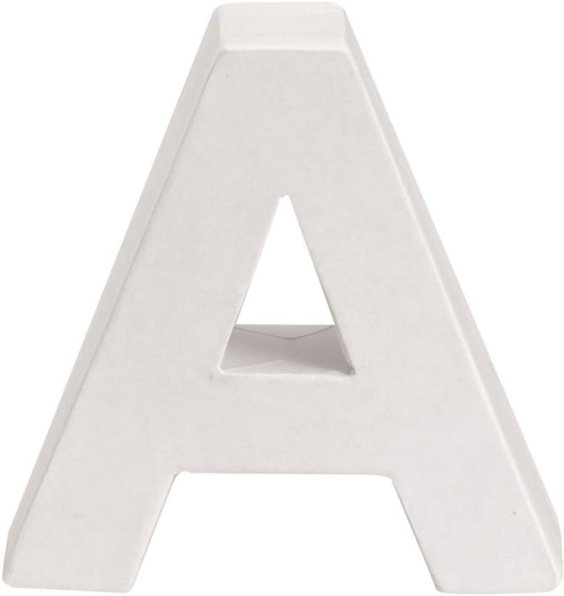 Kartonnen letters en cijfers voor hobby en huisdecoratie - Hol van binnen