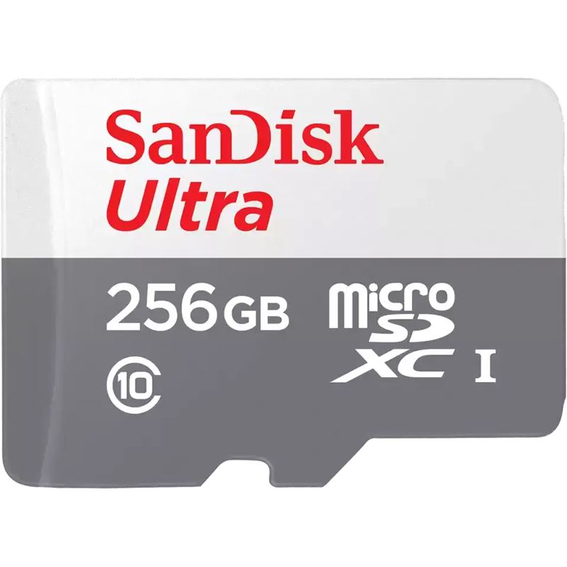 256GB Sandisk Ultra Lite MSDXC KARTE SDSQUNR-256G-GN3MN 100MB/s Klasse 10