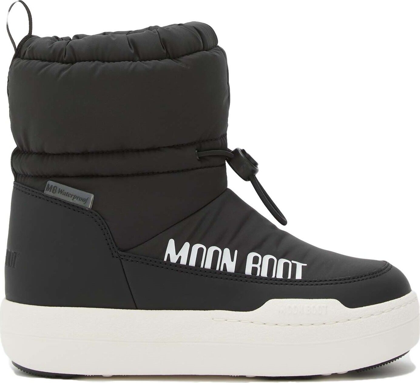Moon Boot Juniors' Park Tube Mid Waterproof Black, 30