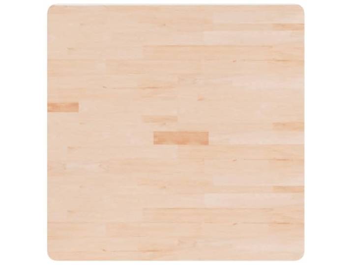 GFDWPUY Tischplatte Quadratisch 80x80x2,5 cm Eichenholz Unbehandelt Massivholz, Rustikales Design, Für Couchtisch, Beistelltisch, Bartisch, Möbelplatte
