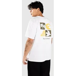 Fat Moose Florian T-Shirt white Gr. S
