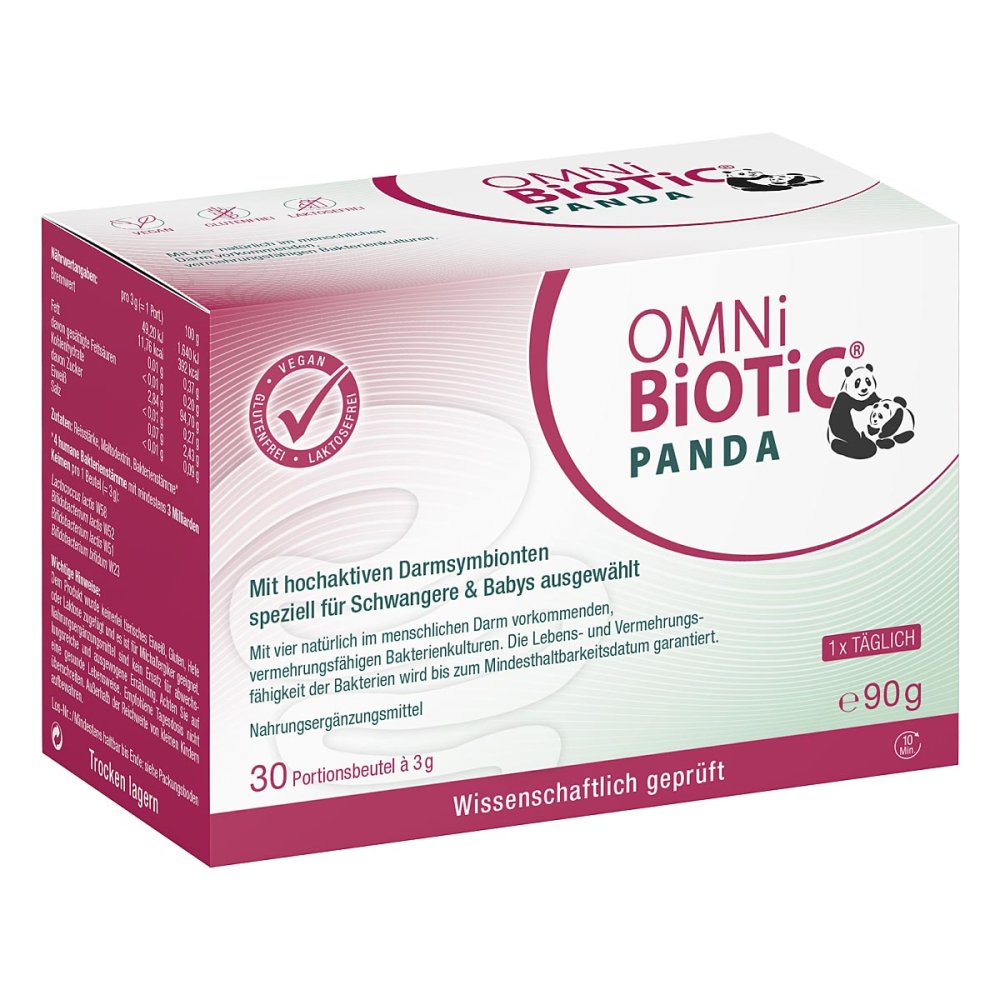INSTITUT ALLERGOSAN Deutschland (privat) GmbH OMNi BiOTiC Panda - Sachets für Mama und Baby 09066041