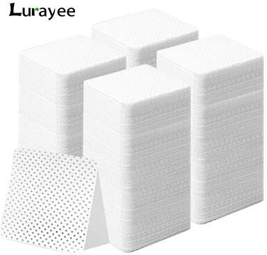 Inspired Finds Lint Free Nail Wipes 100 200 300 Pieces Absorbent Soft Nail Polish Remover Pads 200pcs Pink2