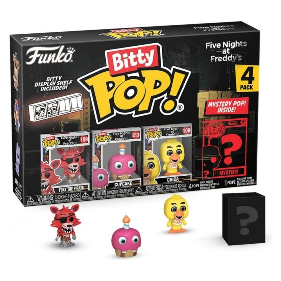 Funko Five Nights At Freddy's: Bitty POP Espositore 12 Pz Assortimento 4-Packs (OC77001)