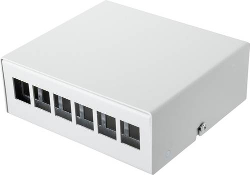 Renkforce 6 Port Konsolidierungspunkt-Box für Keystone-Module Unbestückt