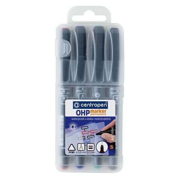 Centropen Sada-Marker OHP 2634 S/4S (4x) (56793600)