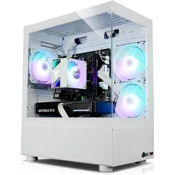 Kiebel InvaderXS V (1000 GB, 32 GB, AMD Ryzen 7 5700X, GeForce RTX 5070), PC, Weiss