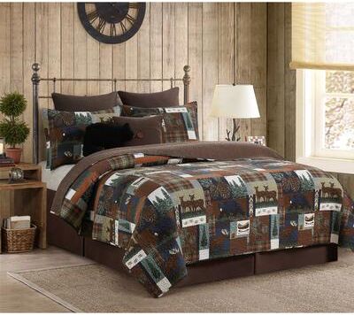 C&F Home Rutherford Breeze Quilt Set Cotton Reversible Machine Washable Lightweight Bedspread Coverlet