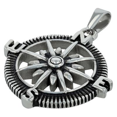 Kettenanhänger ADELIA´S "Anhänger aus Edelstahl", silber, Schmuckanhänger, Herren, Edelstahl, Kettenanhänger, Ideal als Geschenk für besondere Anlässe