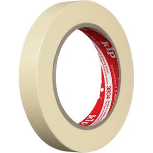 KIP Kreppband 3804 Masking Tec, Feinkrepp Standard, 18mm x 50m, für Innen