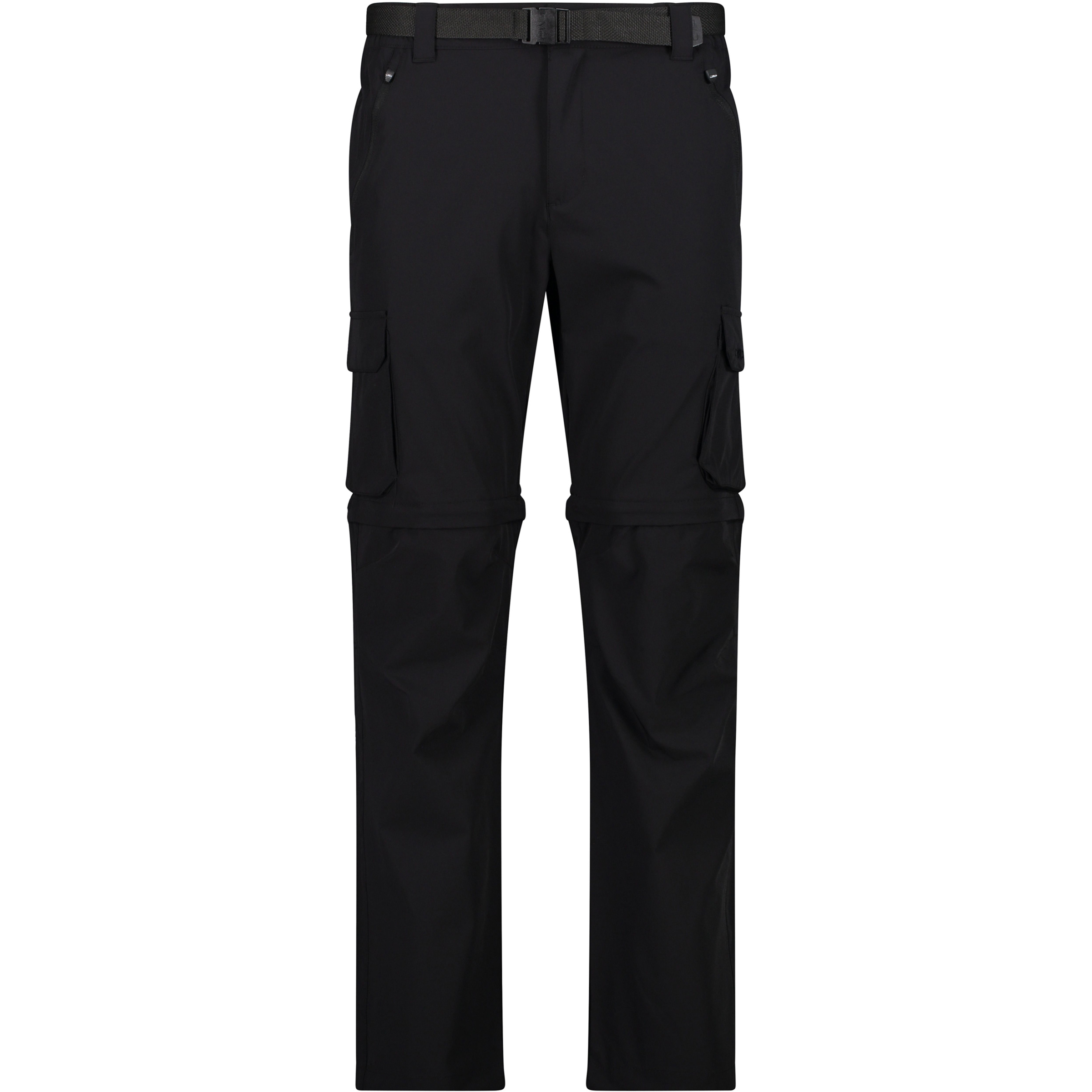 CMP Zip Off Hose Herren Zip-Hosen schwarz Größe 4XL Camping Elastisch