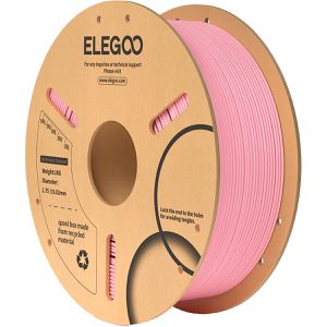Elegoo Filament PLA, rosa, 1,75mm, biobasiert, geruchsarm, 1kg Spule