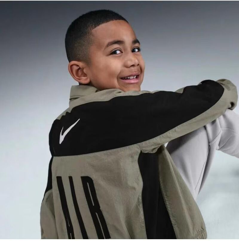Chaqueta Nike Kids Ih5968-320 Verde Claro Xl Niño