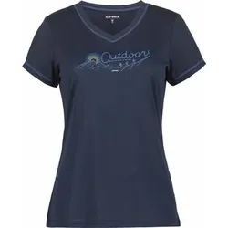 ICEPEAK Damen Shirt BURNHAM, Größe L in Blau Blau