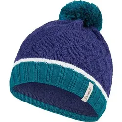 STERNTALER Bommelmütze Struktur, Größe 49 in Blau Blau