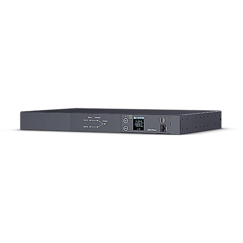 Cyberpower Systems METERED ATS PDU PDU24005 230V/20A 1U 8x IEC-320 2x IEC C19 Outlets serieller Port PowerPanel Center Software