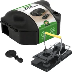 VerminBuster Mäuseköderbox + Mausefalle - inkl. Schloss - Mäuseköderbox - Mäuseköderbox - Mäuseköderbox