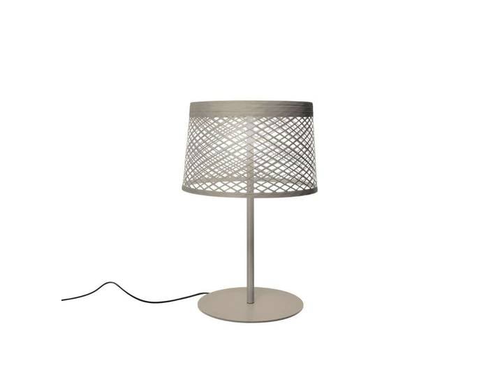 Twiggy Grid XL Außen Tischleuchte Greige - Foscarini - Terrasse - Sonstige