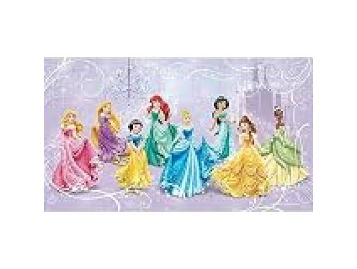 Fresque Murale Adhésive Géante Disney Princesses Royales