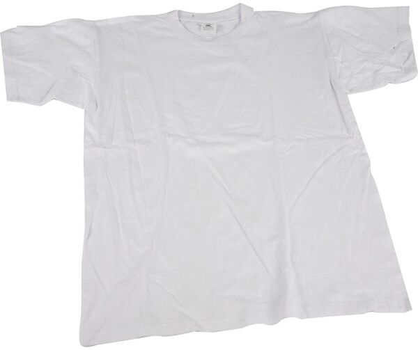 No-Name T-Shirt   Rund Hals   Str. 7-8 År   Hvid