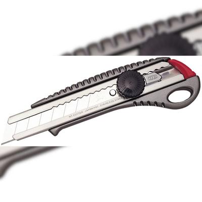 Cutter L 550 GP Gehäuse Alu Metallklingenführung 18mm Klinge anthrazit
