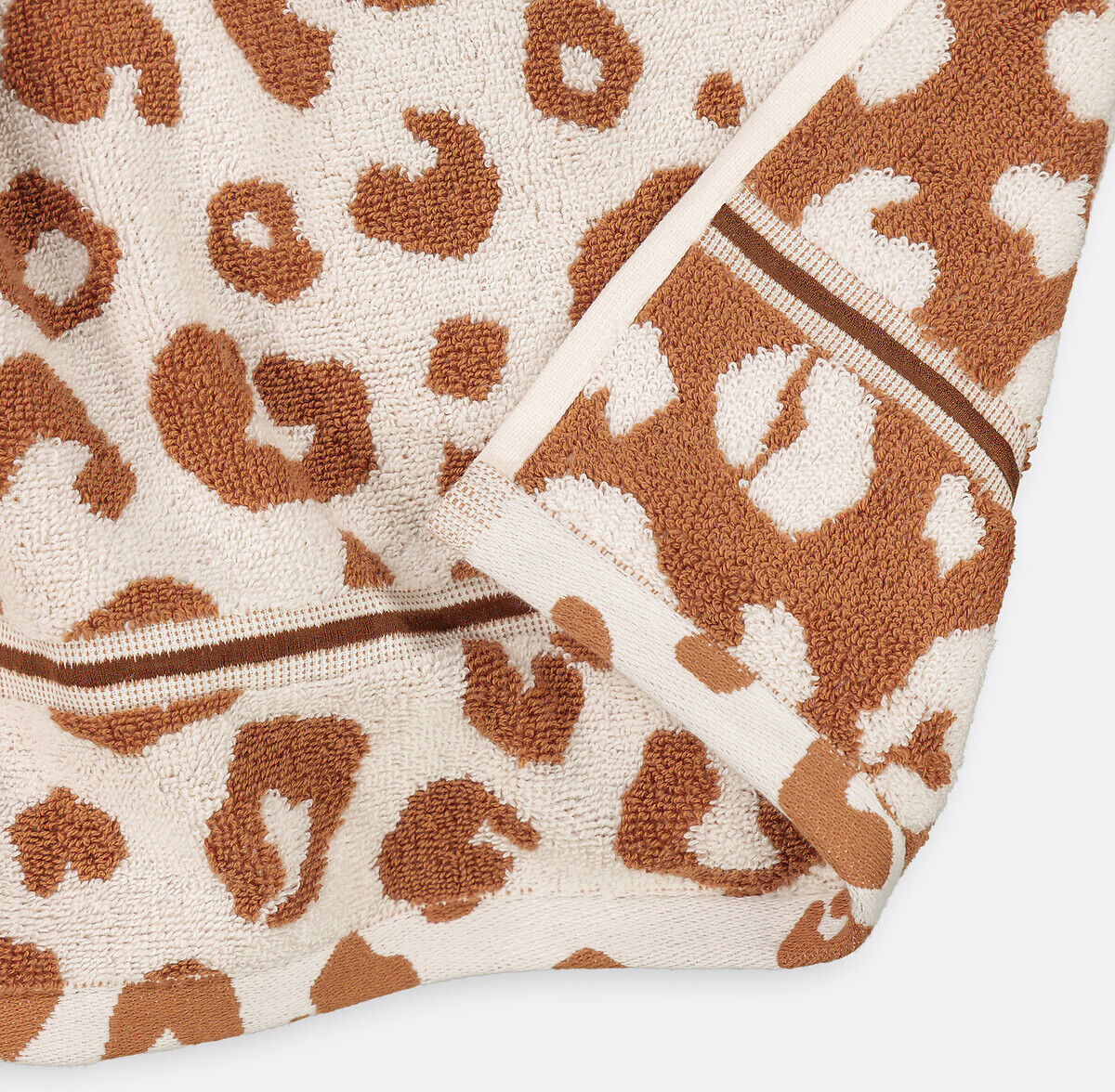 LA REDOUTE INTERIEURS Maxi drap de bain éponge bouclette, ZANI