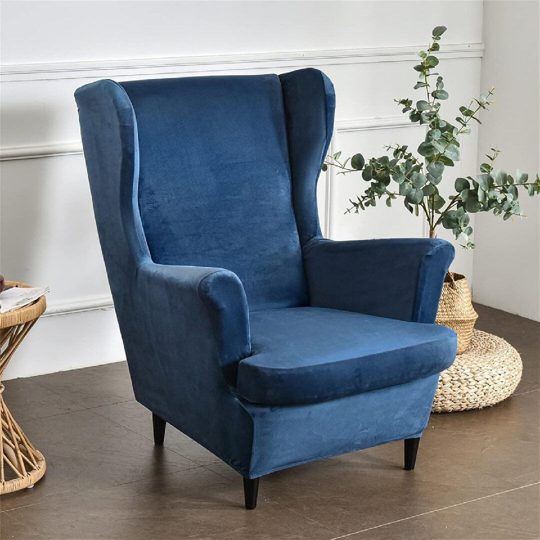 Ebern Designs Ottoman Slipcover 34cm H X 25cm W