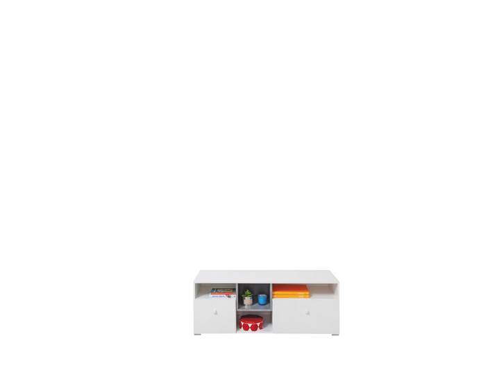 TV-Lowboard TV Lowboard – SIGMA System 09 – Weiß / Grau