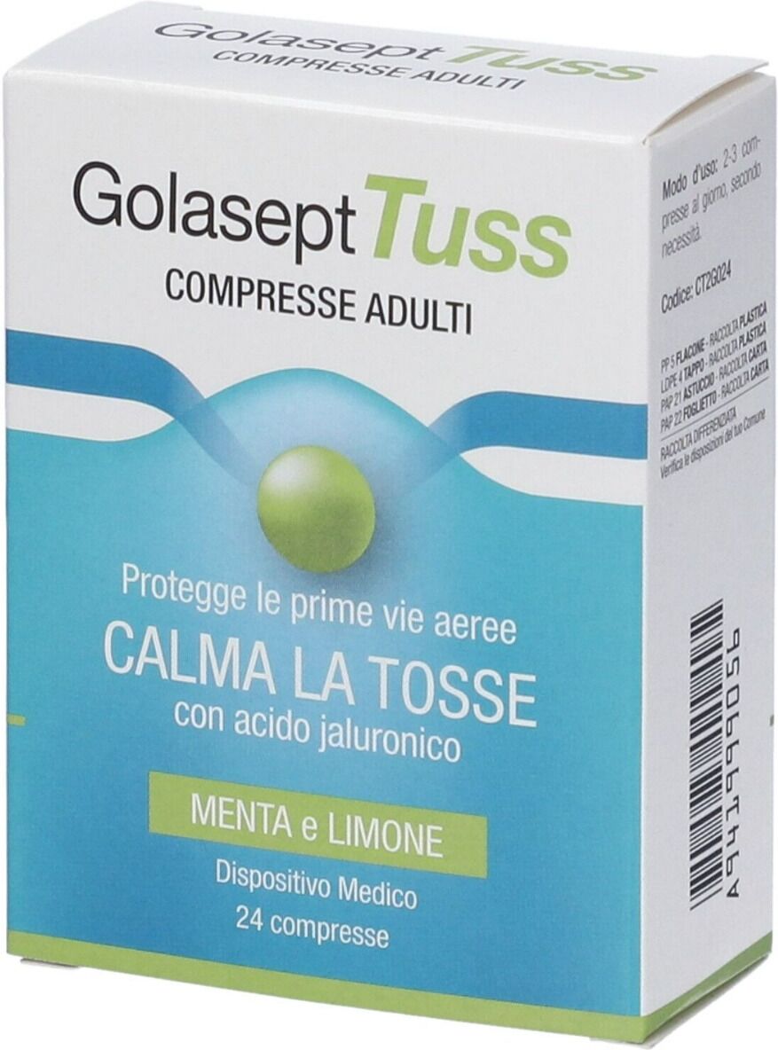 Zeta farmaceutici Golasept Tuss Propoli 24 Compresse Adulti