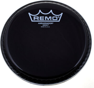 "Remo 18"" Ambassador Ebony Bass Drum "