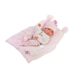 Llorens - Babypuppe - Bimba rosa, 35cm, zarter Vinyl-Körper