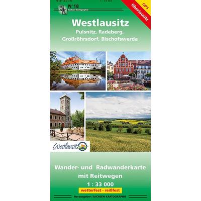 Westlausitz 1:33 000, Sonstige von , Sachsen Kartographie, 978-3-86843-018-9